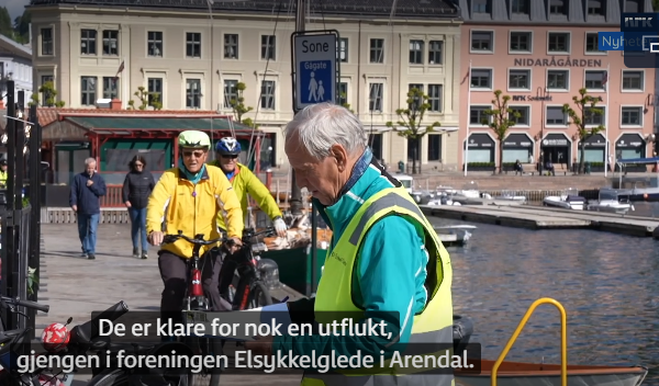 El-sykkel Glede på NRK